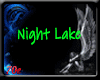 JK-Night Lake Gazebo