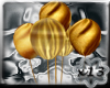 x13  Golden balloons