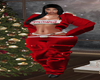 Xmas Red Fur Coat Cargos