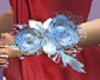BABY BLUE CORSAGE