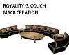 Royality Gold Couch