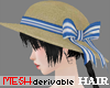 Beach Hair + Hat