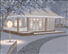 ! Glam Winter Snowy Home