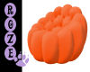 *R* Orange Bubble Chair
