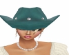 A Cowgirl Hat Teal