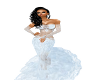 Ice Blue Wedding Dress