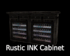 *Rustic INK Cabinet