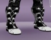 vamp boots chrome