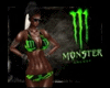 Monster Green Bikini