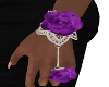 Purple Wrist Corsage