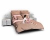 blush pink bed