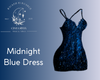 Midnight Blue Dress