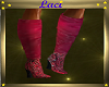 ~L~Red sexy western boot