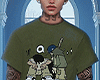 Green Cartoon Tee