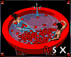 Romantic BathTub  /Red