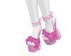 G-Pink Furr Heels
