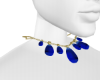 *B* Royal Blue Choker