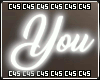 you & me | neon