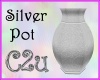 C2u Silver Vase / Pot