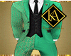 Leaves Formal Suit