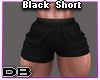 Black Muscle Short