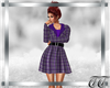 Kaytee Purp Plaid Dress