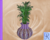 R* Purple Planter & Fern