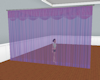 purple curtain animated