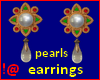 !@ Pearls earrings