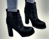 [C] Black Ankle Boots