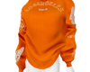! orange hoodie !