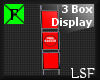 LSF 3 Box Display