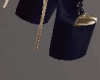 Navy Jean Boots