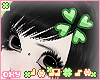 ♡ clover hairclip