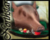 ~NS~ Hogs head on plate