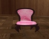 Pink wood  chair