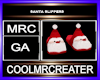 SANTA SLIPPERS