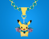Zubat Pikachu Necklace