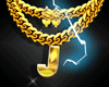 #GOLD NECKLACE 2 CHAINS