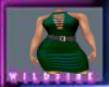 SexyFlirty Emerald Dress