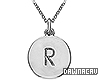 Initial "R" Silver Neckl