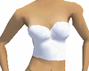 White Halter Bustier