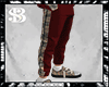 BURB. Pants Maroon