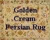Golden Cream Persian Rug