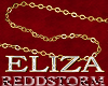 Eliza Name Chain Gold