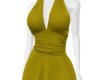 Long Gold Dress