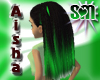 [SM] Aisha black/green 4