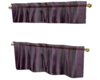 Purple Kitchen Curtains