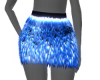 ☢ Fuzzy Skirt Blue