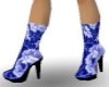 Blue Lace boots
